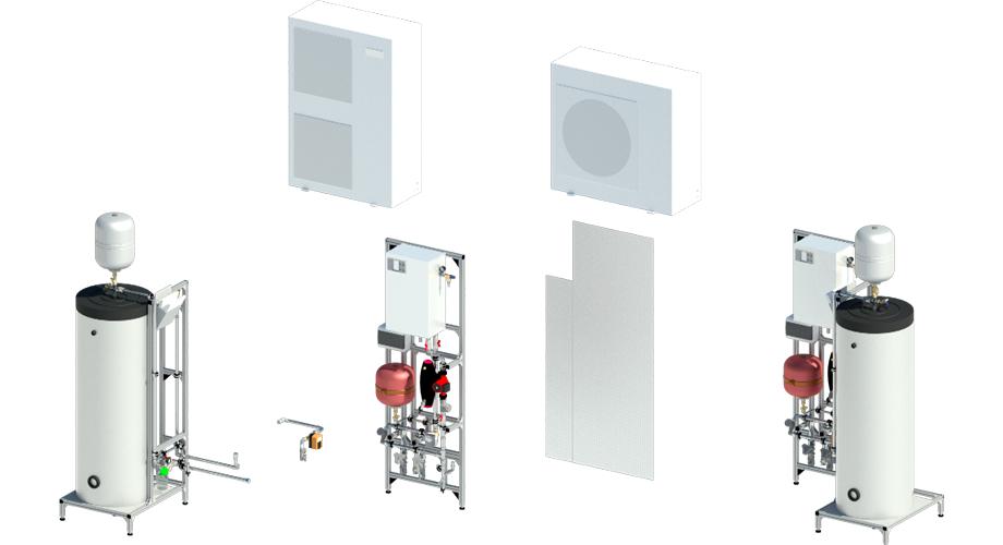 Конструктор блочно-модульной котельной HeatPumpBox-1 в Ялте